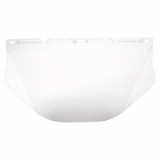 Msa Safety Visor,Polycarb,Clear,9-1/2x17 In 10115863