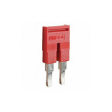 Schneider Electric Terminal Block Jumper,Copper,Plastic,Red NSYTRAL42