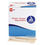 First Aid Only Tongue Depressors,Non-Sterile,Wood,PK500 25-900