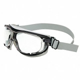 Honeywell Uvex Safety Goggle,Clear Lens,Fabric Strap S1650DF