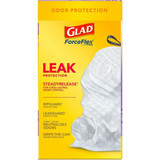 Glad Trash Bags,13 gal.,Polypropylene 78902