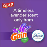 Glad Trash Bags,13 gal.,Polypropylene 78902