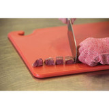 San Jamar Cutting Board,15x20 in,Red CB152012RD