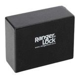 Ranger Lock Padlock Guard,3 in,Hardened Steel,Black  RGCJ-00