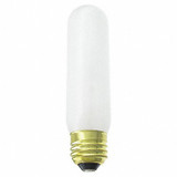Ge Lamps Incandescent,25 W,T10,Medium Screw (E26) 25T10-120V
