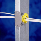 Nvent Caddy Metal Stud Grommet,Snap-in,1 in ID ESG1