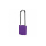 American Lock Lockout Padlock,KA,Purple,1-7/8"H A1107KAPRP