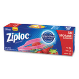 Ziploc® BAGS,ZIPLOC,STRG,GAL,9-38 351154 USS-SJN314470