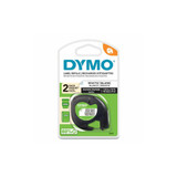DYMO® Letratag Paper Label Tape Cassettes, 0.5" X 13 Ft, White, 2/pack 10697