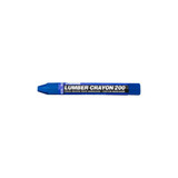 Lumber Crayon #200, 1/2 in dia, 4.75 in L, Blue