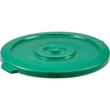 Global Industrial Plastic Trash Can Lid - 32 Gallon Green