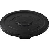 Global Industrial Plastic Trash Can Lid - 55 Gallon Black