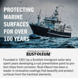 Rust-Oleum Gloss Marine Boat Topside Paint, White, 1 Qt. 396959 778761