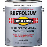 Rust-Oleum Gloss VOC for SCAQMD Professional Enamel, White, 1 Gal. 242256 786311