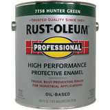 Rust-Oleum Gloss VOC for SCAQMD Professional Enamel, Hunter Green, 1 Gal. 242254