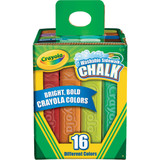 Crayola Multi Color Washable Sidewalk Chalk, (16-Count) 51-2016