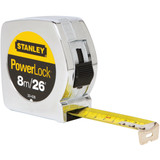 Stanley PowerLock 8m-26 Ft. Classic Tape Measure 33-428THL 344907