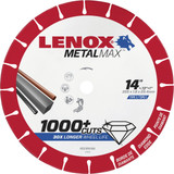 Lenox MetalMax 14 In. Segmented Rim Dry Cut Diamond Blade 1972929