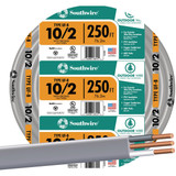Southwire 250 Ft. 10 AWG 2-Conductor UFW/G Electrical Wire 13056755