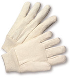 Large 100% Cotton 12 oz. Canvas Gloves Dozen