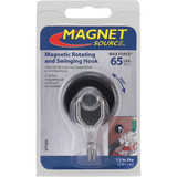 MagnetSource Neodymium Rotating and Swinging 65 Lb. Capacity Magnet Hook 07580 314525
