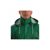 Tingley Rain Hood,Green,Snaps,Polyester/PVC H41108