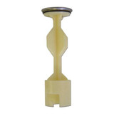 Kissler Drain Stopper,1 1/4 in Dia,Plastic 58-1145