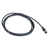 Telemecanique Sensors Cordset,6.56 ft.,Black,250VAC/300VDC XZCP1141L2