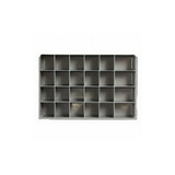 Durham Mfg DrwInsrt,Gry,24Cmptmnt,PlyPrp,Fit12"Box 124-95-24-IND