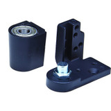 Kaba Ilco Offset Pivot Hinge,Half Surface,125 lb. IL-OP-18-LH-DU BOTTOM SET