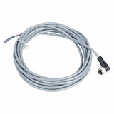 Telemecanique Sensors Cordset,16.4 ft.,Gray,250VAC/300VDC  XZCPV1241L5