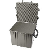 Pelican Protective Case,19 in,Double Throw,Black 0370-000-110