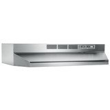 Broan Range Hood,Stainless Steel, 120 V 413004