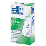 First Aid Only Lip Balm,0.018 oz,Packet,10ct,PK10 18-135
