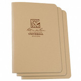Rite in the Rain All Weather Notebook,Nonwirebound,PK3 971TFX-M