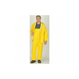 Mik Rain Suit w/Jacket/Bib,Unrated,Yellow,XL 35100-XL