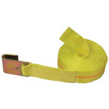 Lift-All Tie Down Strap,Flat-Hook,Yellow NT20SPEC