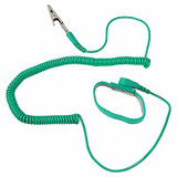 Eclipse ESD Wrist Strap,Adjustable,10 ft L,Green 900-002