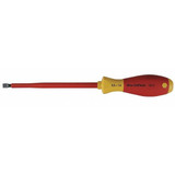 Wiha Insltd Slotted Screwdriver, 15/64 in 32034