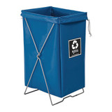 Royal Basket Trucks Enviro Hamper Kit,30 gal,Blue  G00-BBX-EBK