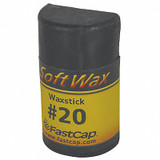Fastcap Soft Wax Filler System,1 oz,Stick,Black WAX20S
