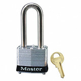 Master Lock Lockout Padlock,KA,Black,1-1/4"H 3KALHBLK-0390