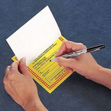 Accuform DOT Handling Label,Waste,6" Label W,PK25 MHZWCAEVP