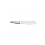 Crestware Paring Knife,3 1/2 in Blade,White Handle KN03