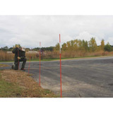 Manufacturer Varies Property Markers,6 ft,Orange,PK12 DM80072-12