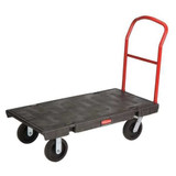 Rubbermaid Commercial Standard Platform Truck,1000 lb.,36 In.L FG440300BLA