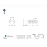 Manufacturer Varies SHCS,SS,1/4"-20,3/4in L,PK100 U51050.025.0075
