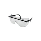 Astrospec OTG 3001 Eyewear, Clear Lens, Anti-Fog, Black Frame