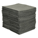 MRO Plus Absorbent, Absorbs 26 gal, 15 in W x 19 in L, Heavy Weight, Perforated, 3-Ply, Pad