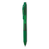 Pentel® PEN,X,0.7,RET.,GRNGEL BL107-D